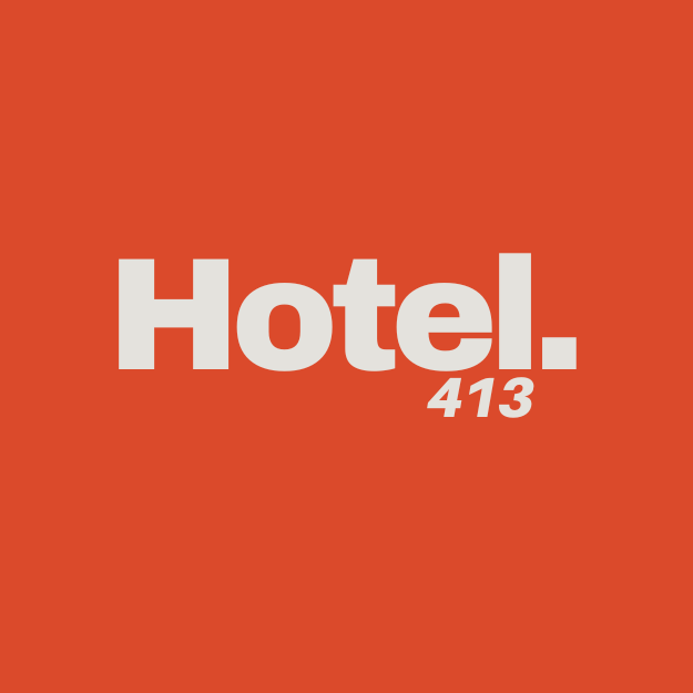 Hotel413 Orange logo